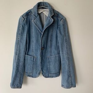 Theory Blake Denim Blazer, size 4